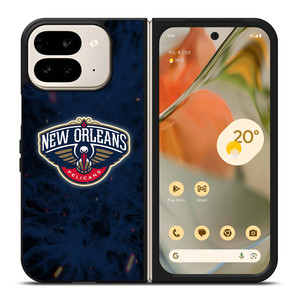 NEW ORLEANS PELICANS BASKETBALL NBA FIRE Google Pixel 9 Pro Fold Case Cover
