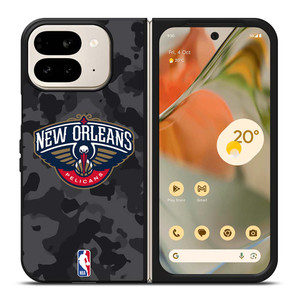 NEW ORLEANS PELICANS BLACK CAMO Google Pixel 9 Pro Fold Case Cover