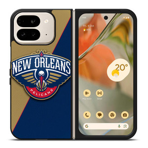 NEW ORLEANS PELICANS NBA BASKETBALL LOGO Google Pixel 9 Pro Fold Case Cover