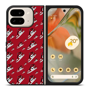NIKE AIR JORDAN SHOES PATTERN Google Pixel 9 Pro Fold Case Cover