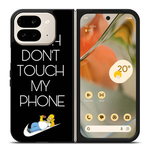NIKE HOMER SIMPSON DONT TOUCH MY PHONE Google Pixel 9 Pro Fold Case Cover