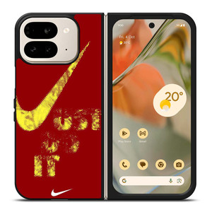 NIKE JUST DO IT RED HALFTONE Google Pixel 9 Pro Fold Case Cover