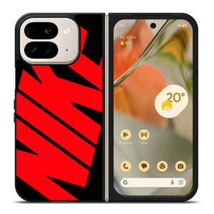 NIKE RED LOGO Google Pixel 9 Pro Fold Case Cover