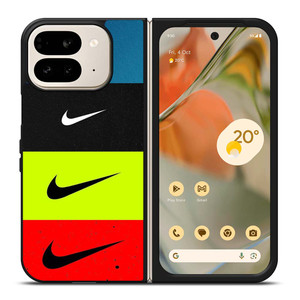 NIKE SWOOSH STRIPE COLORS Google Pixel 9 Pro Fold Case Cover