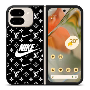 NIKE X LOUIS VUITTON BLACK Google Pixel 9 Pro Fold Case Cover