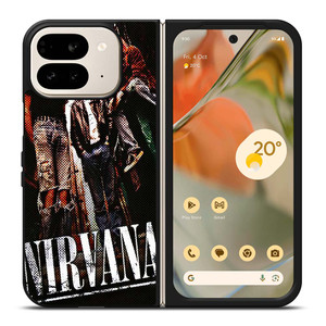 NIRVANA ROCK BAND Google Pixel 9 Pro Fold Case Cover