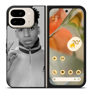 NLE CHOPPA RAPPER BLACK WHITE Google Pixel 9 Pro Fold Case Cover