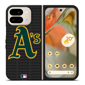 OAKLAND ATHLETICS BASEBALL BLACK Google Pixel 9 Pro Fold Case Cover
