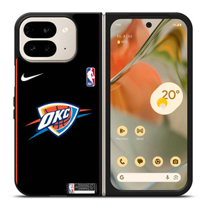 OKLAHOMA CITY THUNDER NIKE NBA BASKETBALL Google Pixel 9 Pro Fold Case Cover