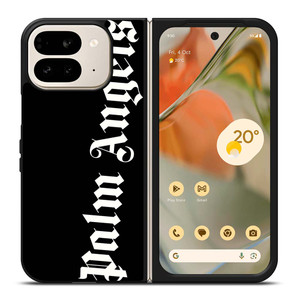 PALM ANGELS BLACK LOGO Google Pixel 9 Pro Fold Case Cover