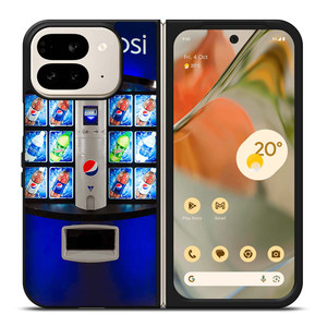 PEPSI SOFT DRINK VENDING MACHINE 2 Google Pixel 9 Pro Fold Case Cover
