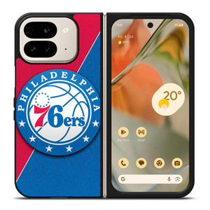 PHILADELPHIA 76ERS NBA BASKETBALL LOGO Google Pixel 9 Pro Fold Case Cover