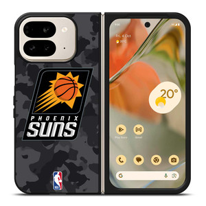 PHOENIX SUNS BLACK CAMO Google Pixel 9 Pro Fold Case Cover
