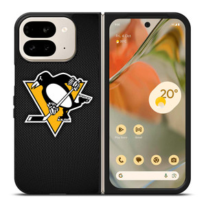 PITTSBURGH PENGUINS HOCKEY NHL LOGO Google Pixel 9 Pro Fold Case Cover