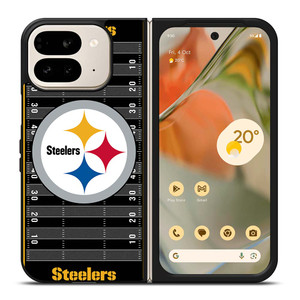 PITTSBURGH STEELERS FOOTBALL FIELD Google Pixel 9 Pro Fold Case Cover