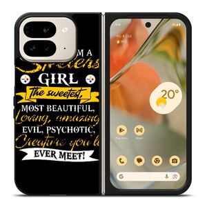 PITTSBURGH STEELERS GIRL FANS Google Pixel 9 Pro Fold Case Cover