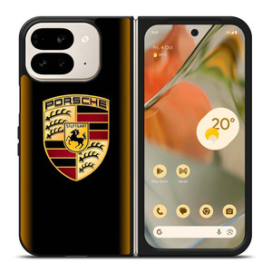 PORSCHE CAR GOLD Google Pixel 9 Pro Fold Case Cover