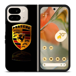 PORSCHE VINTAGE LOGO Google Pixel 9 Pro Fold Case Cover