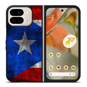 PUERTO RICO RUSTY FLAG Google Pixel 9 Pro Fold Case Cover
