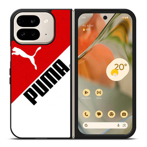 PUMA RED LOGO Google Pixel 9 Pro Fold Case Cover