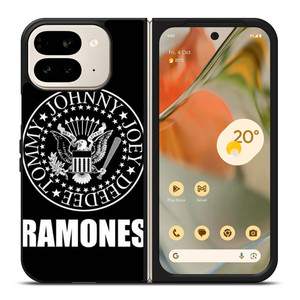 RAMONES ROCK BAND LOGO Google Pixel 9 Pro Fold Case Cover RAMONES ROCK BAND LOGO Google Pixel 9 Pro Fold Case Cover