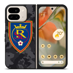 REAL SALT LAKE MLS BLACK CAMO Google Pixel 9 Pro Fold Case Cover