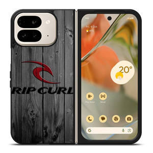 RIP CURL SURFING WOODEN LOGO Google Pixel 9 Pro Fold Case Cover