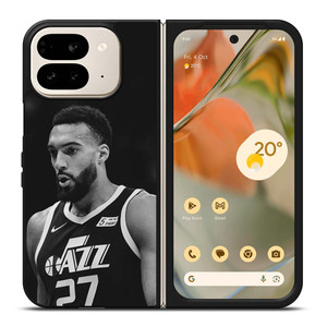 RUDY GOBERT UTAH JAZZ BLACK Google Pixel 9 Pro Fold Case Cover