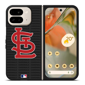 SAINT LOUIS CARDINALS BASEBALL BLACK Google Pixel 9 Pro Fold Case Cover