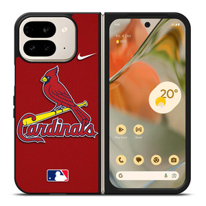SAINT LOUIS CARDINALS MLB BASEBALL NIKE Google Pixel 9 Pro Fold Case Cover SAINT LOUIS CARDINALS MLB BASEBALL NIKE Google Pixel 9 Pro Fold Case Cover