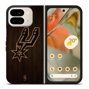 SAN ANTONIO SPURS BASKETBALL COURT NBA Google Pixel 9 Pro Fold Case Cover
