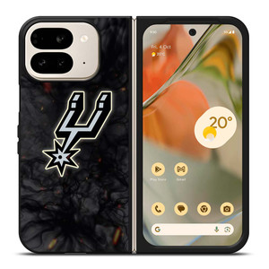 SAN ANTONIO SPURS BASKETBALL NBA FIRE Google Pixel 9 Pro Fold Case Cover