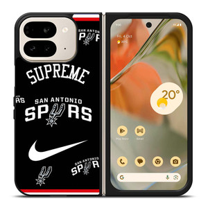 SAN ANTONIO SPURS NBA X SUPREME NIKE Google Pixel 9 Pro Fold Case Cover