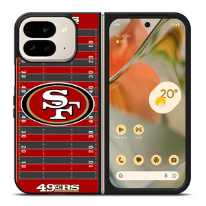 SAN FRANCISCO 49ERS FOOTBALL FIELD Google Pixel 9 Pro Fold Case Cover