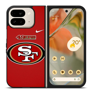 SAN FRANCISCO 49ERS NFL FOOTBALL NIKE Google Pixel 9 Pro Fold Case Cover SAN FRANCISCO 49ERS NFL FOOTBALL NIKE Google Pixel 9 Pro Fold Case Cover