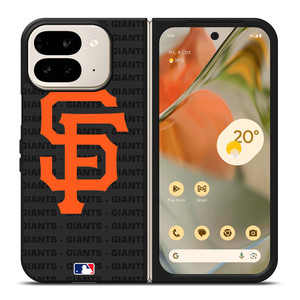 SAN FRANCISCO GIANTS BASEBALL BLACK Google Pixel 9 Pro Fold Case Cover