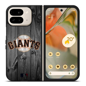 SAN FRANCISCO GIANTS BASEBALL MLB WOOD LOGO Google Pixel 9 Pro Fold Case Cover