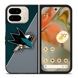 SAN JOSE SHARKS NHL HOCKEY LOGO Google Pixel 9 Pro Fold Case Cover