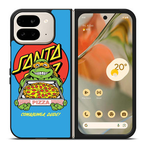 SANTA CRUZ SKATEBOARD X NINJA TURTLES Google Pixel 9 Pro Fold Case Cover