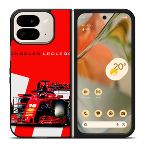 SCUDERIA FERRARI CHARLES LECLERC F1 Google Pixel 9 Pro Fold Case Cover