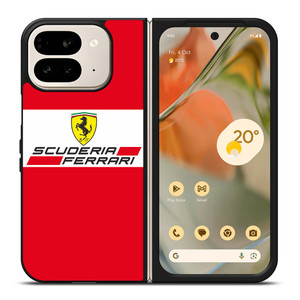 SCUDERIA FERRARI LOGO Google Pixel 9 Pro Fold Case Cover SCUDERIA FERRARI LOGO Google Pixel 9 Pro Fold Case Cover