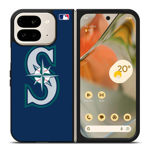 SEATTLE MARINERS MLB LOGO Google Pixel 9 Pro Fold Case Cover