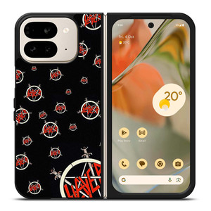 SLAYER ROCK BAND PATTERN Google Pixel 9 Pro Fold Case Cover