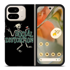 SOCIAL DISTORTION SKULL ART Google Pixel 9 Pro Fold Case Cover
