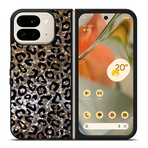 SPARKLY LEOPARD SKIN Google Pixel 9 Pro Fold Case Cover