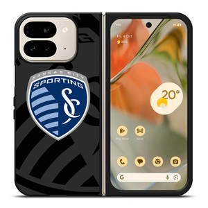 SPORTING KANSAS CITY MLS BLACK Google Pixel 9 Pro Fold Case Cover