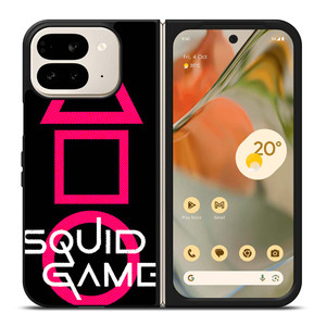 SQUID GAME LOGO NETFLIX Google Pixel 9 Pro Fold Case Cover
