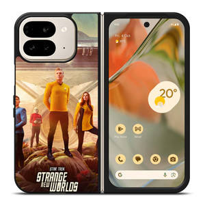 STAR TREK STRANGE NEW WORLDS Google Pixel 9 Pro Fold Case Cover STAR TREK STRANGE NEW WORLDS Google Pixel 9 Pro Fold Case Cover