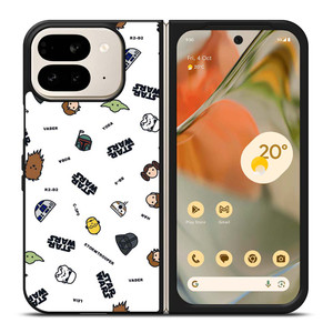 STAR WARS CUTE CARTOON COLLAGE Google Pixel 9 Pro Fold Case Cover