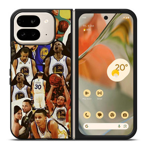 STEPHEN CURRY GOLDEN STATE WARRIOR COLLAGE Google Pixel 9 Pro Fold Case Cover